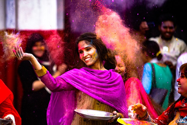 Celebrating Holi- As a Newly Married Bride